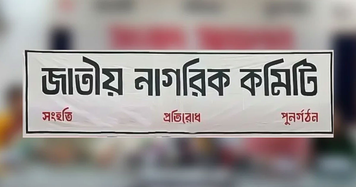 জাতীয় নাগরিক কমিটির ৭৫ জনের ‘প্রবাসী কমিটি’ ঘোষণা