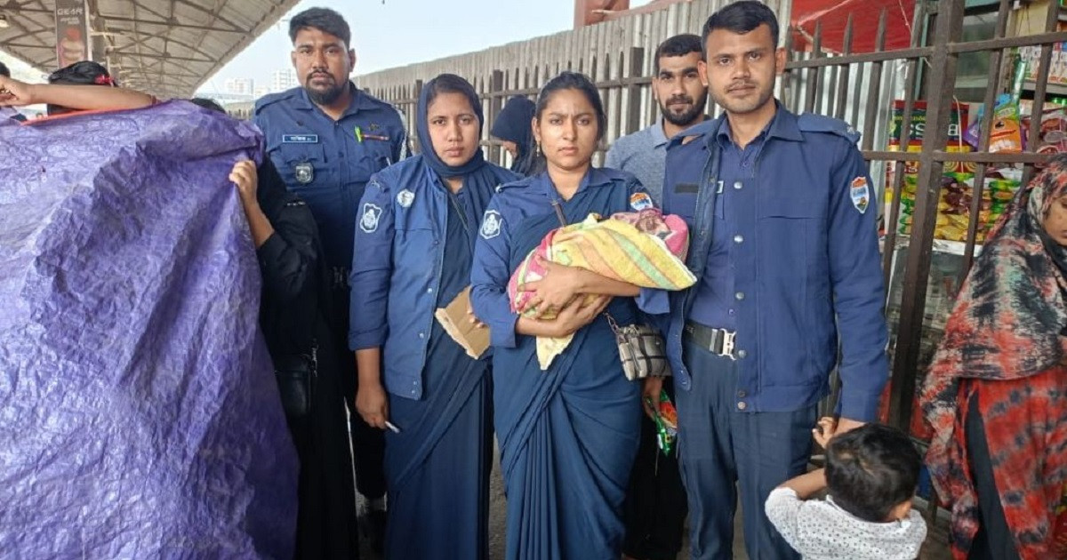 বিমানবন্দর রেল স্টেশনে ব্রাহ্মণবাড়িয়ার তরুণীর সন্তান প্রসব