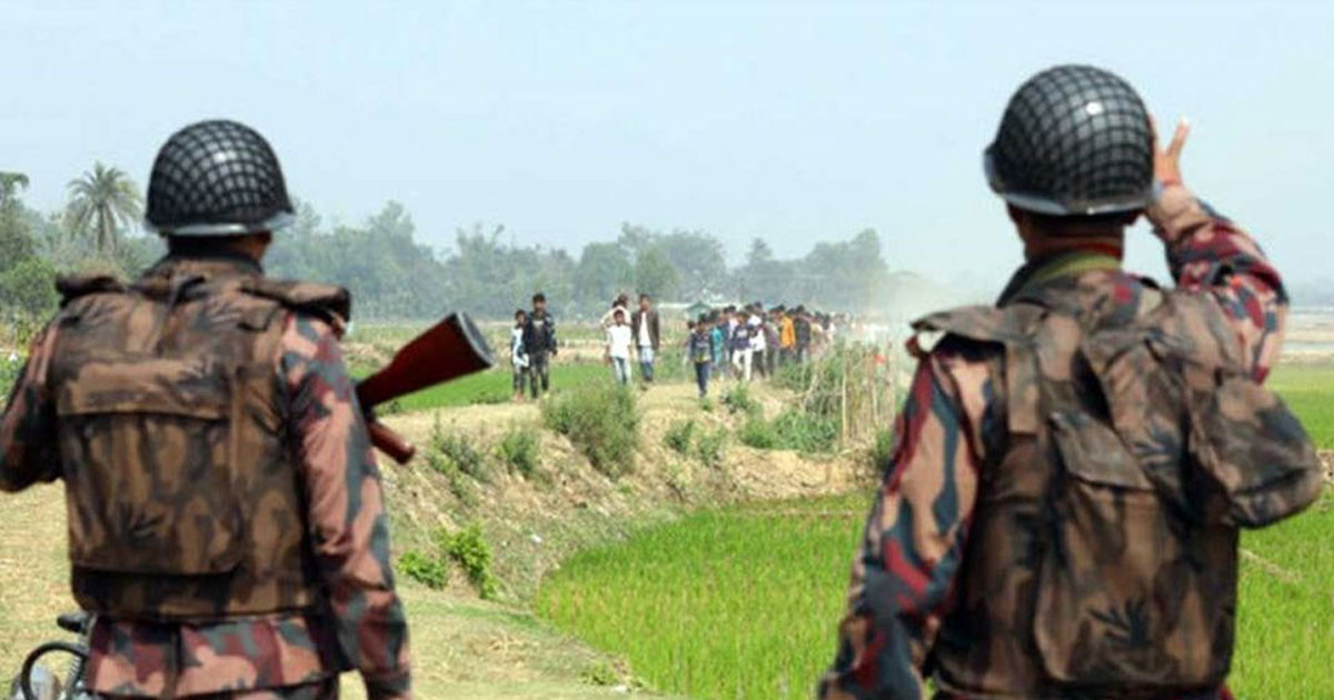 কুড়িগ্রামে বিজিবির বাধায় পিছু হটল বিএসএফ