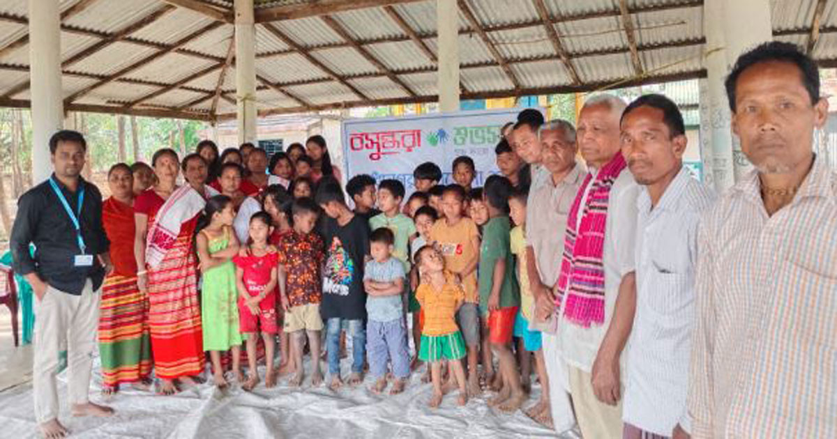 বসুন্ধরা শুভসংঘের উদ্যোগে হাজং ভাষা রক্ষায় করণীয় শীর্ষক সভা