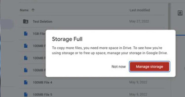 গুগল স্টোরেজ ফুল হলে যা করবেন