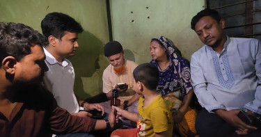 নারায়ণগঞ্জে নিহত ছাত্রদলকর্মীর পরিবারের পাশে তারেক রহমান