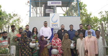 সঙ্কটপ্রবণ অঞ্চলে ১৬ বছর ধরে নিরাপদ পানি সরবরাহ করছে ‘প্রবাহ’