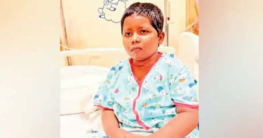 চিকিৎসা শেষে দেশে ফিরল জুলাই অভ্যুত্থানে গুলিবিদ্ধ শিশু মুসা