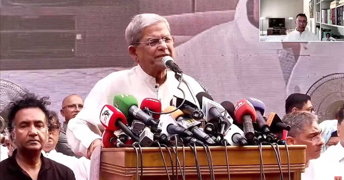 দ্রুত সংস্কার শেষে নির্বাচন দিন: মির্জা ফখরুল