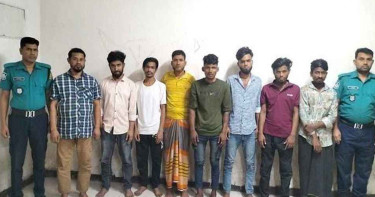 মোহাম্মদপুরে পুলিশের অভিযানে গ্রেপ্তার ৮
