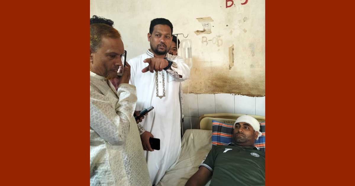নোয়াখালীতে বাকবিতণ্ডায় মাথা ফাটাল ছাত্রদল নেতার