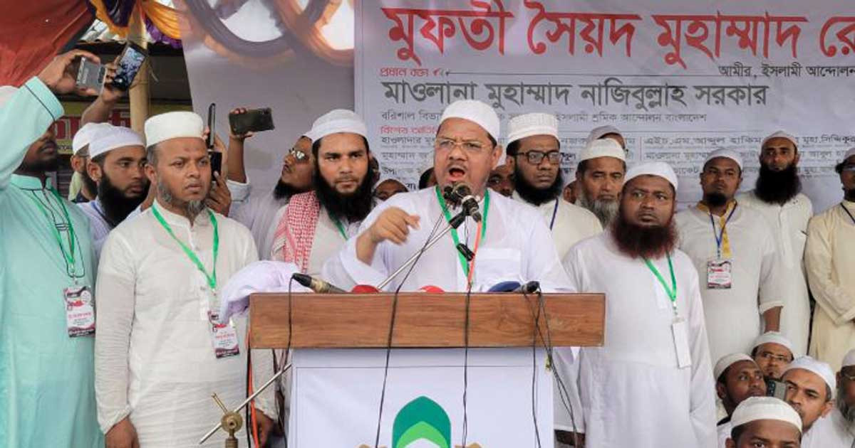 নেতাকর্মীদের নিয়ন্ত্রণ করতে পারছেন না, রাষ্ট্র চালাবেন কীভাবে: চরমোনাই পীর