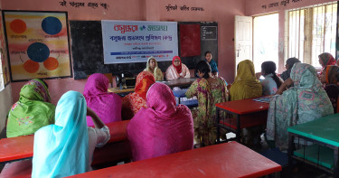 সেলাইয়ের প্রশিক্ষণ পেয়ে নতুন স্বপ্ন বুনছেন অসচ্ছল নারীরা