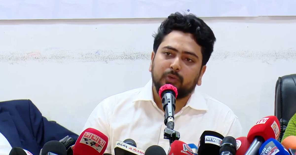 গণমাধ্যম বন্ধের পক্ষে নই, আমরা এর ভেতরে থাকা ফ্যাসিজমের বিরুদ্ধে: নাহিদ