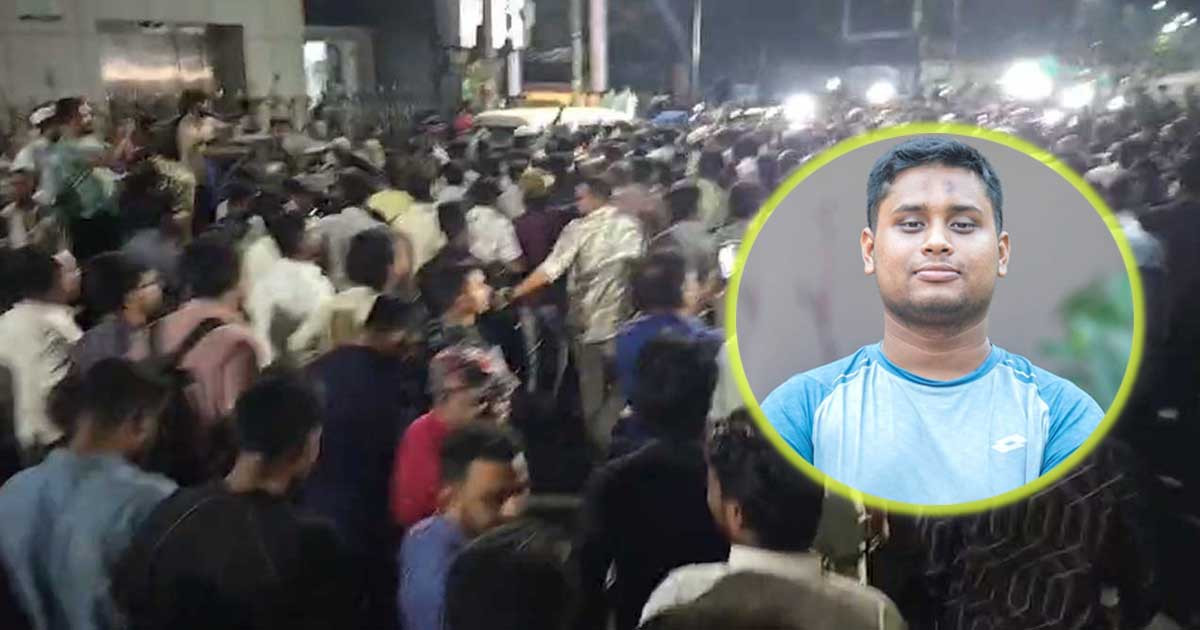 হাসনাতের গাড়িতে হামলার প্রতিবাদে রাজধানীতে বিক্ষোভ