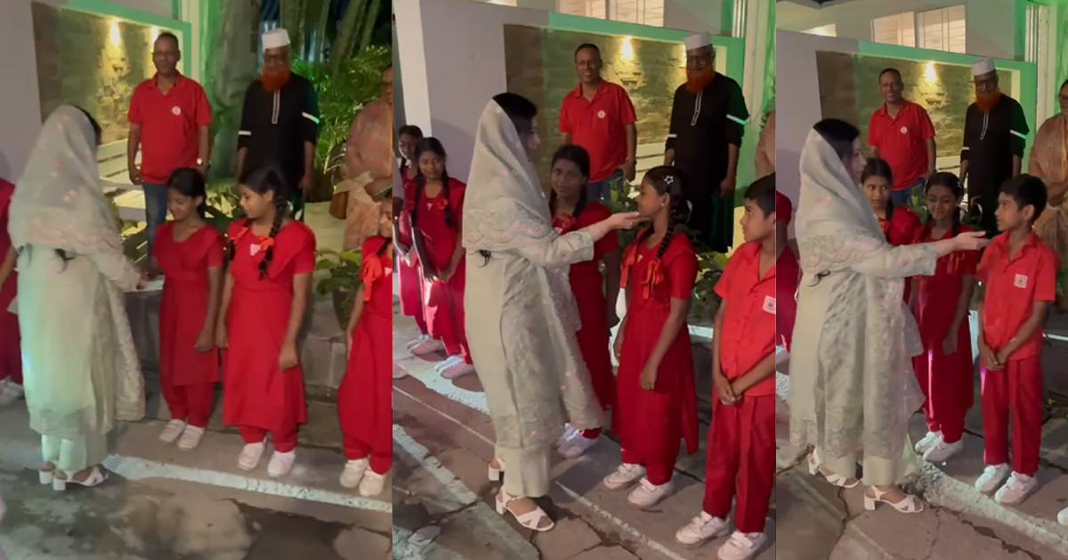 ডা. জোবাইদা রহমানের ভালোবাসার পরশ ‘সুরভী’র শিশুদের