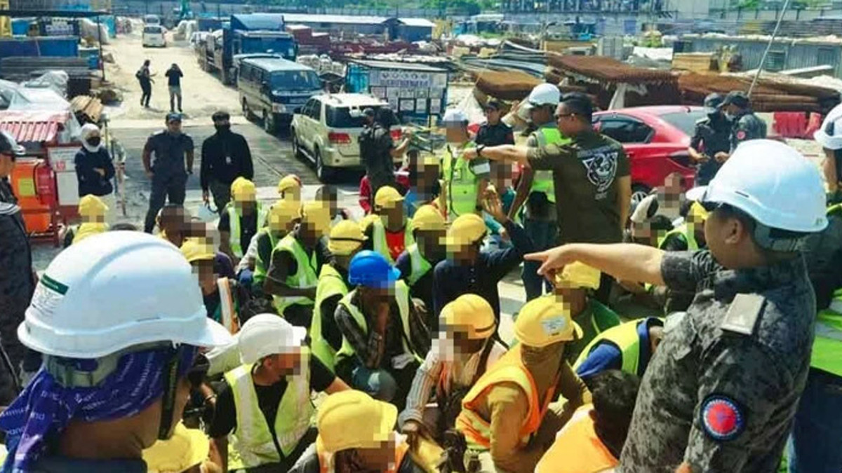 মালয়েশিয়ায় ১০৭ বাংলাদেশিসহ ১৬২ অবৈধ অভিবাসী গ্রেপ্তার