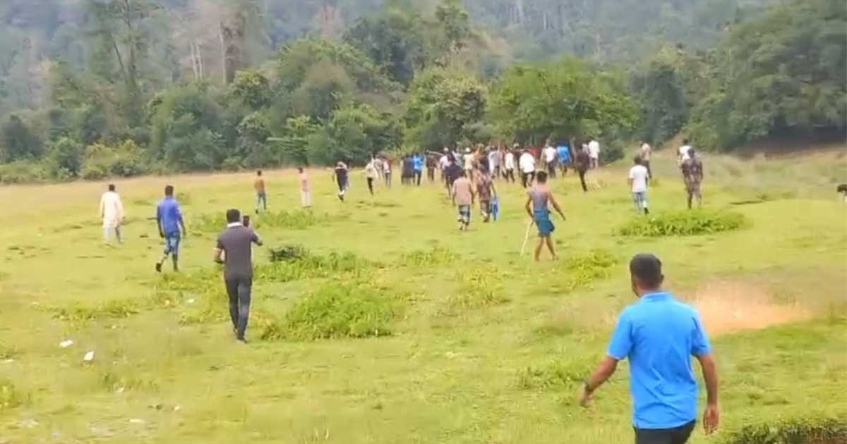 সিলেটের গোয়াইনঘাট সীমান্তে বিএসএফ-গ্রামবাসী উত্তেজনা