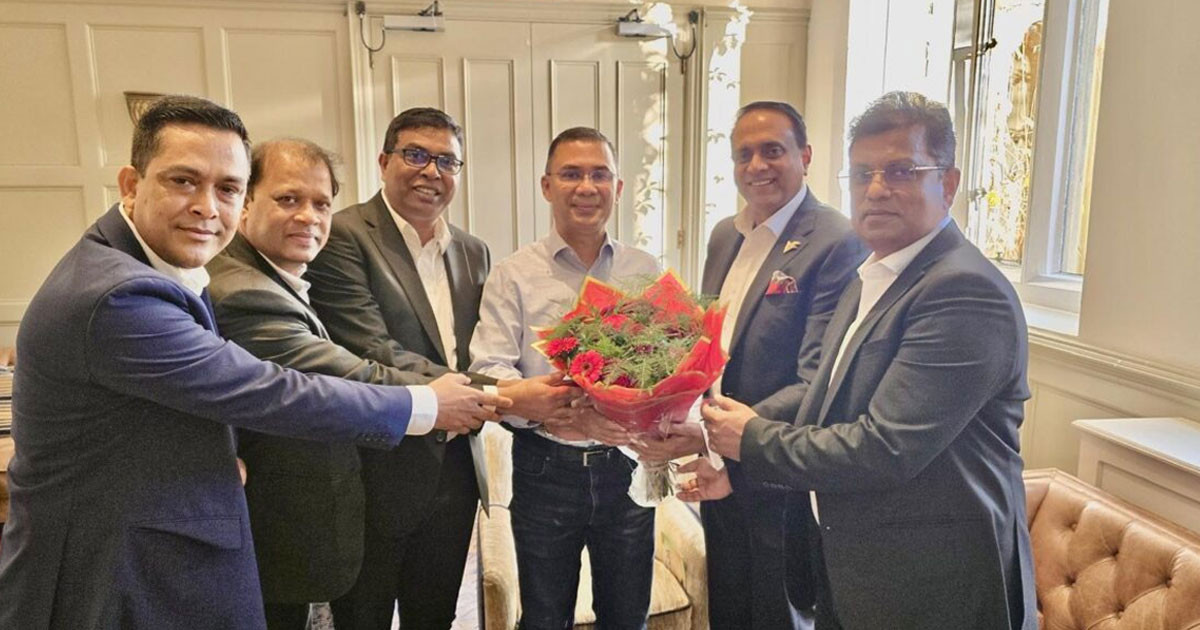 তারেক রহমানের সঙ্গে সিঙ্গাপুর বিএনপি নেতৃবৃন্দের সৌজন্য সাক্ষাৎ
