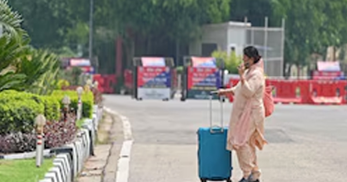 ভারতের চণ্ডীগডড়ে ব্ল্যাকআউট