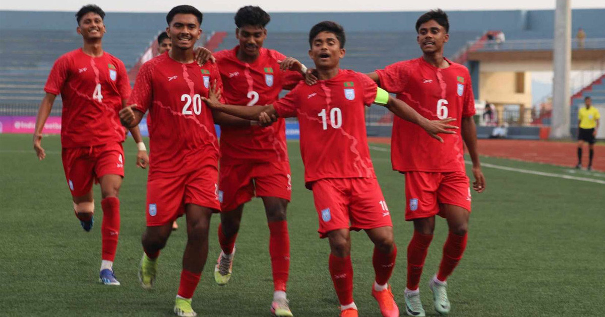 ভারতে দুই গোলে এগিয়ে থেকেও ড্র-তেই মুখরক্ষা