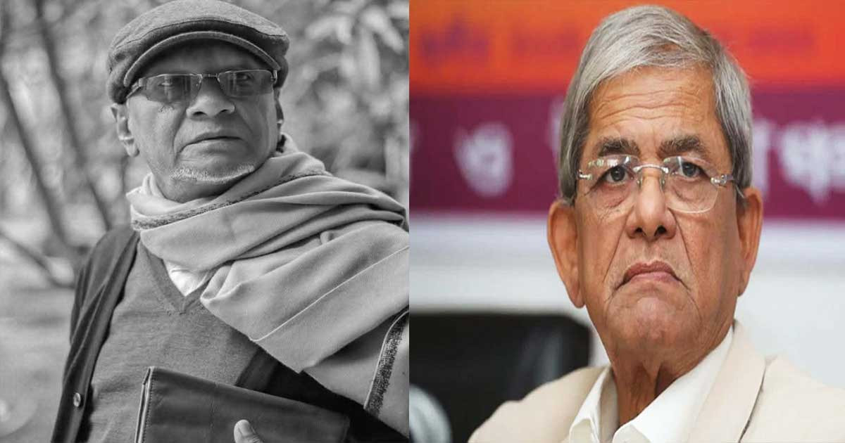 বামনা উপজেলা বিএনপির সিনিয়র যুগ্ম আহ্বায়কের মৃত্যুতে মির্জা ফখরুলের শোক