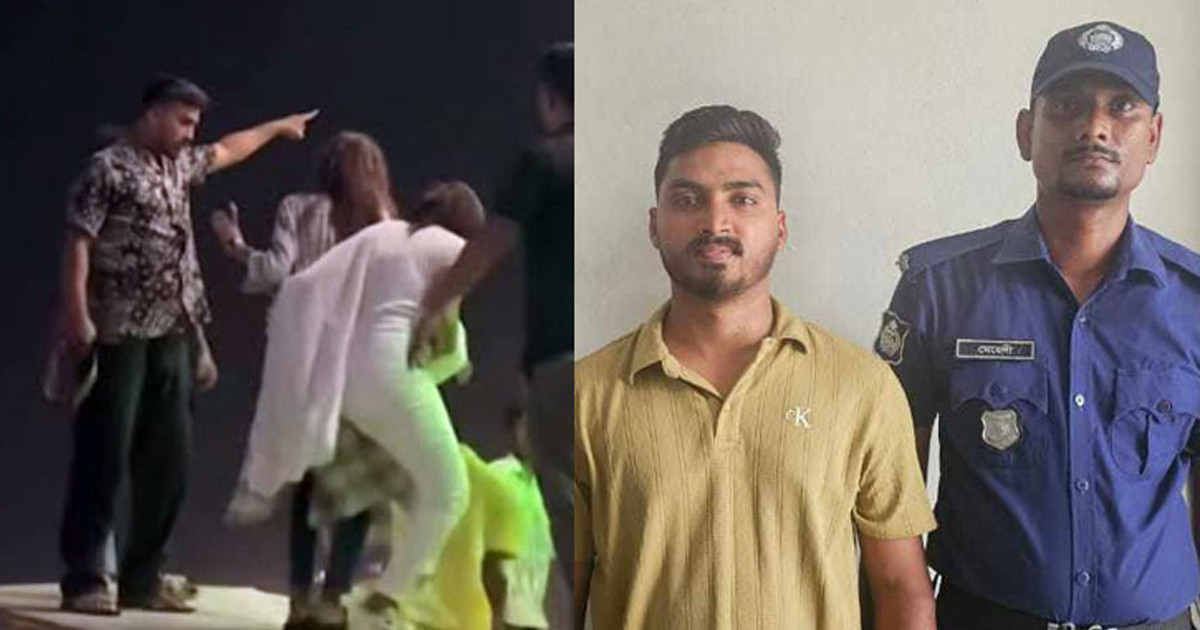 লঞ্চে নারীকে প্রকাশ্যে মারধর, ভাইরাল যুবক গ্রেপ্তার