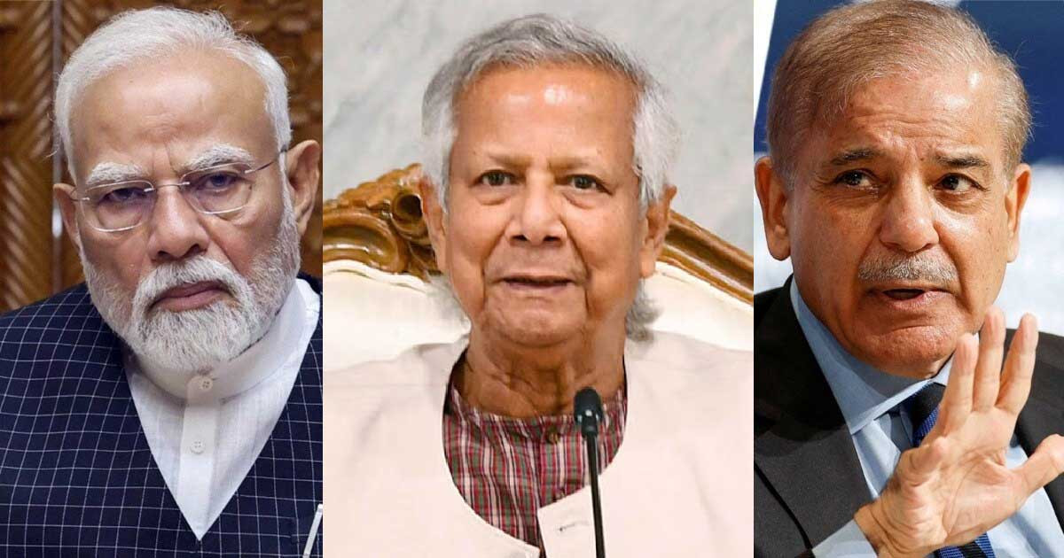 পাক ও ভারতের প্রধানমন্ত্রীকে প্রধান উপদেষ্টার অভিনন্দন