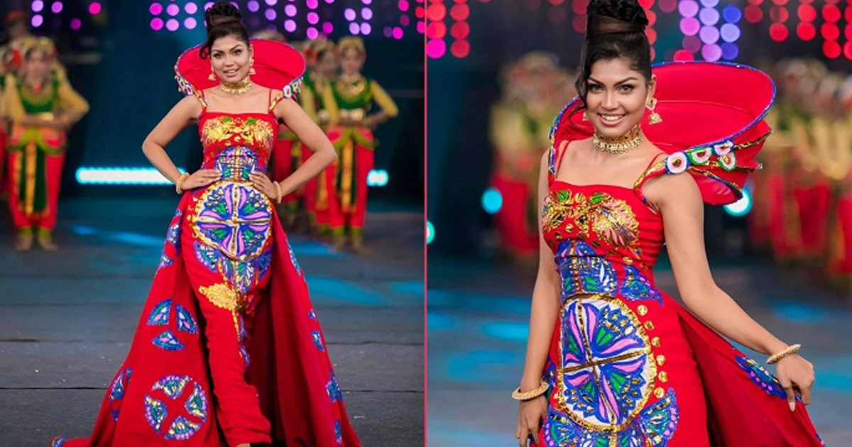 রিকশার হুডওয়ালা গাউনে মিস ওয়ার্ল্ডের মঞ্চে বাংলাদেশের প্রতিযোগী