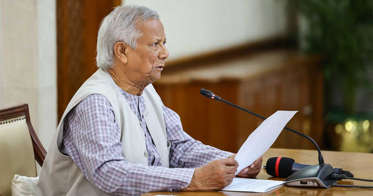 আ. লীগের কার্যক্রম নিষিদ্ধের প্রজ্ঞাপনে সাক্ষর প্রধান উপদেষ্টার
