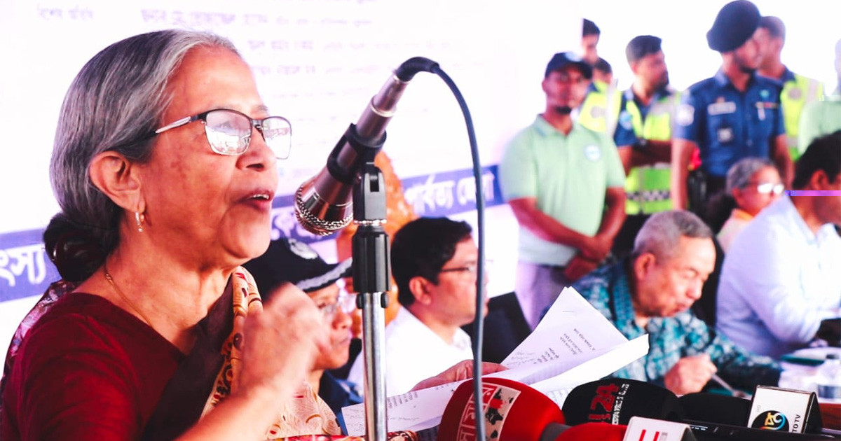 বৃহত্তর স্বার্থে কাপ্তাই হ্রদ বাঁচিয়ে রাখা জরুরি: উপদেষ্টা ফরিদা
