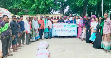 জামালগঞ্জে বজ্রপাতে ক্ষয়ক্ষতি এড়াতে বসুন্ধরা শুভসংঘের সচেতনতা সভা
