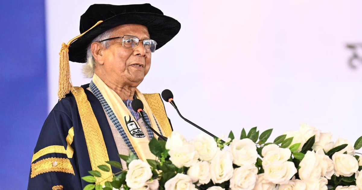 শিক্ষার্থীদের নতুন বিশ্ব গড়ার স্বপ্ন দেখার আহ্বান প্রধান উপদেষ্টার