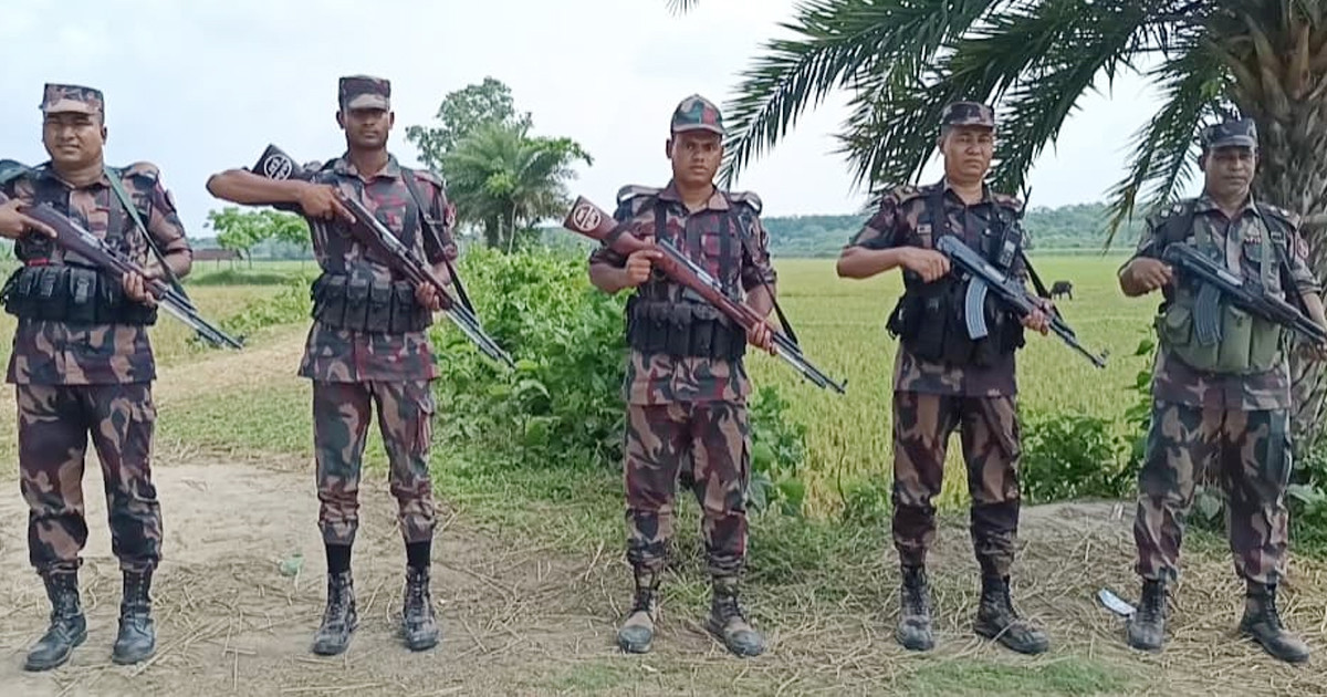 বিজয়নগর সীমান্তে পুশইনের খবরে মাইকিং, বিজিবির টহল জোরদার
