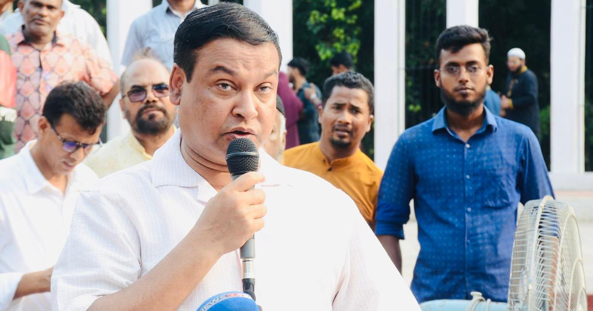 পানির ন্যায্য অধিকার না পেলে বাংলাদেশের অস্তিত্ব হুমকির মুখে পড়বে: কাদের গনি চৌধুরী