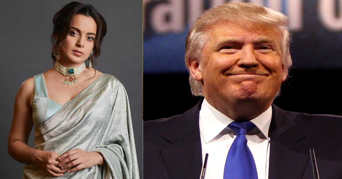 ট্রাম্পকে কটুক্তি করে কটাক্ষের মুখে কঙ্গনা