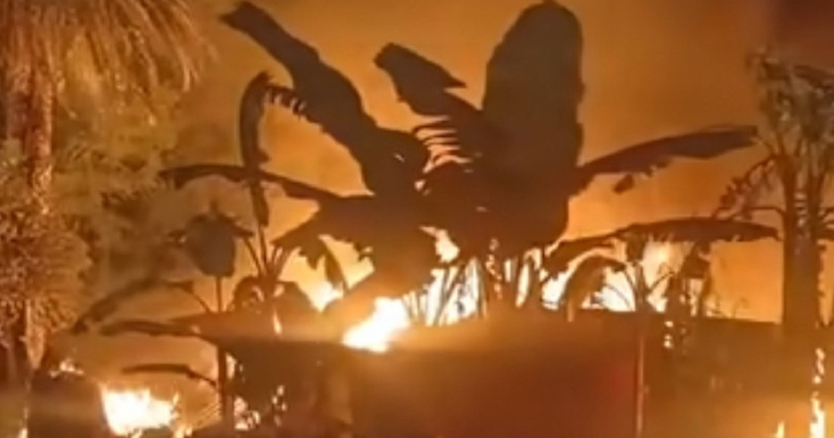 তুলার গুদামের উপর পড়লো বজ্রাঘাত, মুহূর্তেই সব শেষ