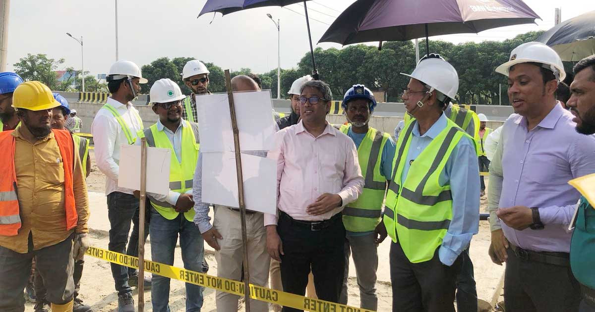 কুড়িল, পূর্বাচল ও টঙ্গী শিল্প এলাকা পরিদর্শন রাজউক চেয়ারম্যানের
