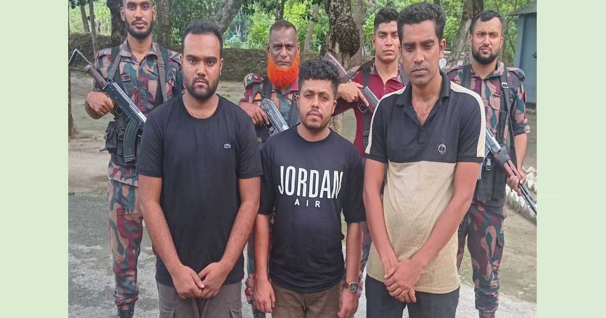 মহেশপুর সীমান্ত থেকে নারী-পুরুষ ও শিশুসহ ২৩ জন আটক
