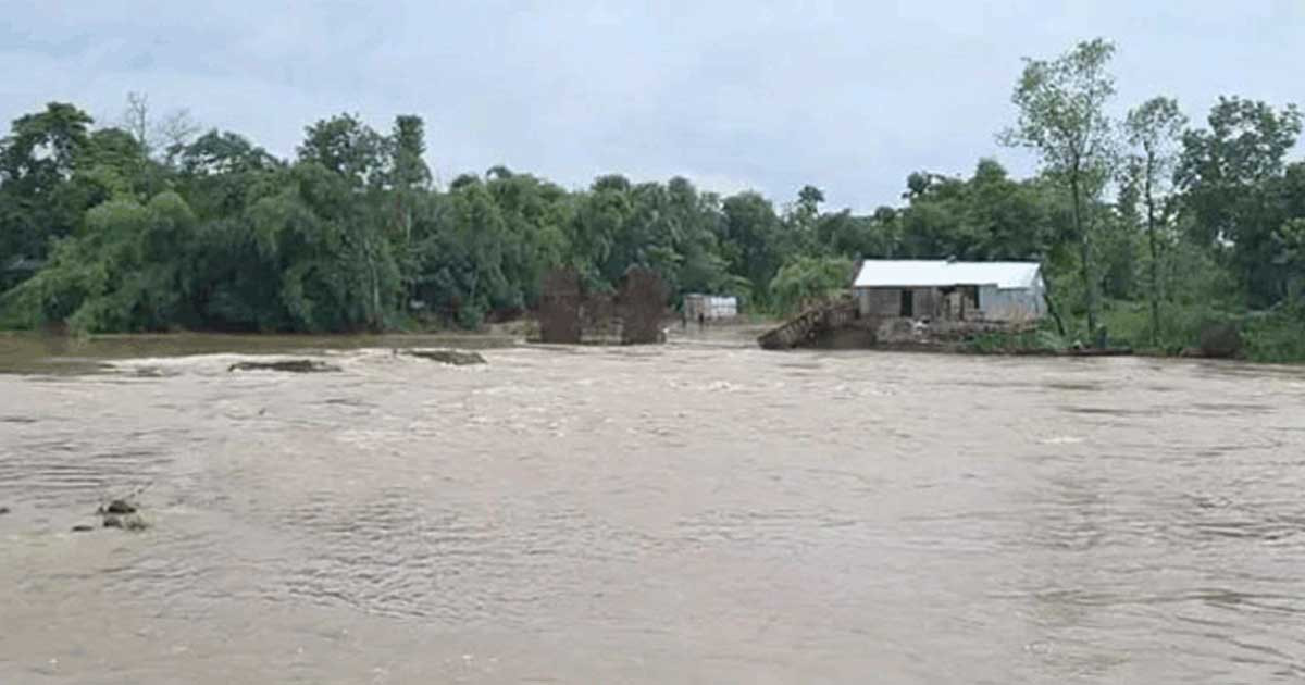 মৌলভীবাজারে হাকালুকি হাওরসহ নদীপাড়ের নিম্নাঞ্চল প্লাবিত