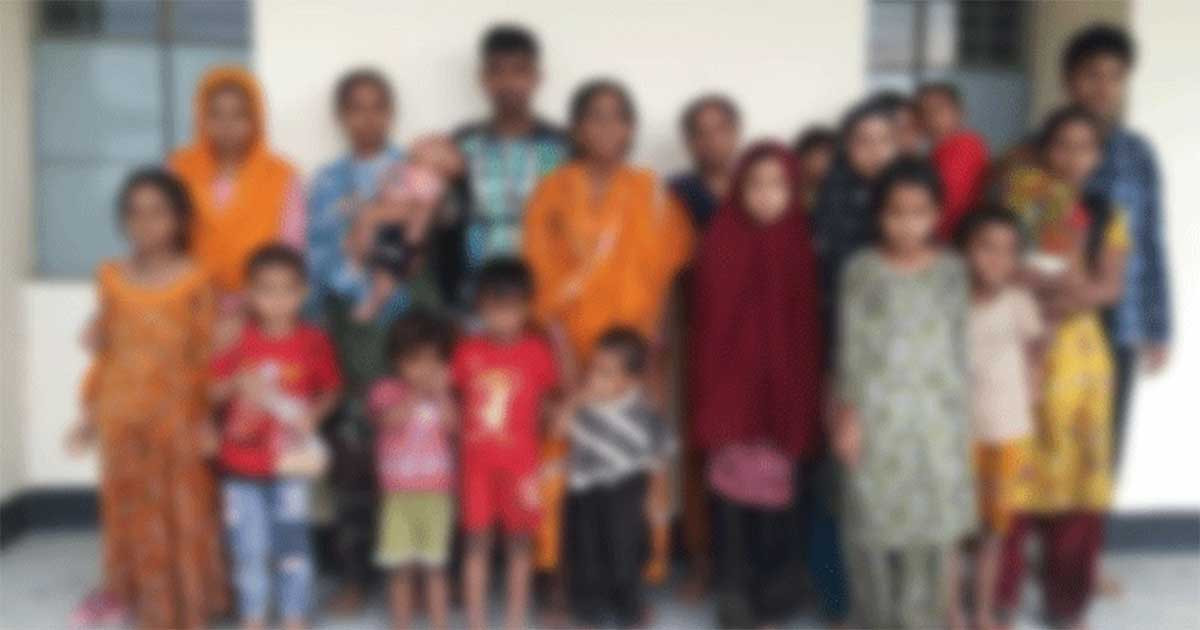 বড়বাড়ি সীমান্তে শিশুসহ ২১ জনকে পুশ ইন বিএসএফের