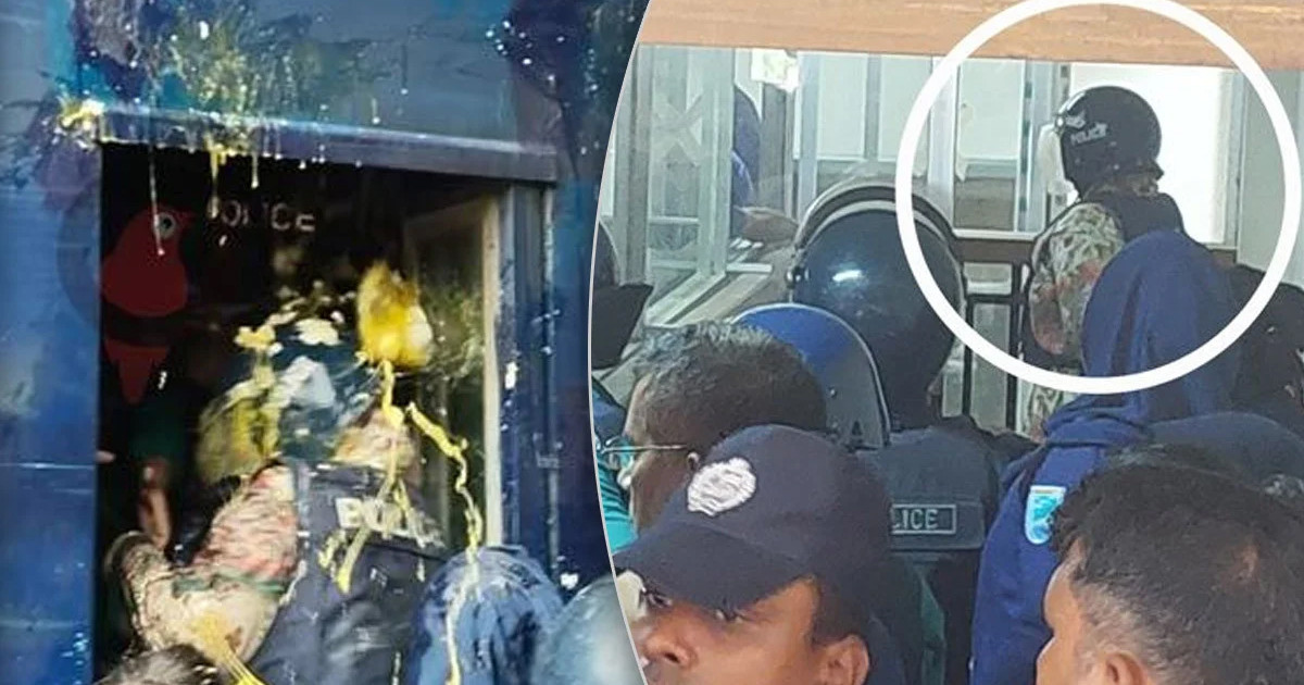 মমতাজের ওপর ডিমের বৃষ্টি