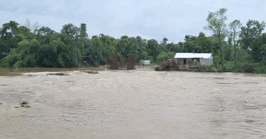 মৌলভীবাজারে হাকালুকি হাওরসহ নদীপাড়ের নিম্নাঞ্চল প্লাবিত
