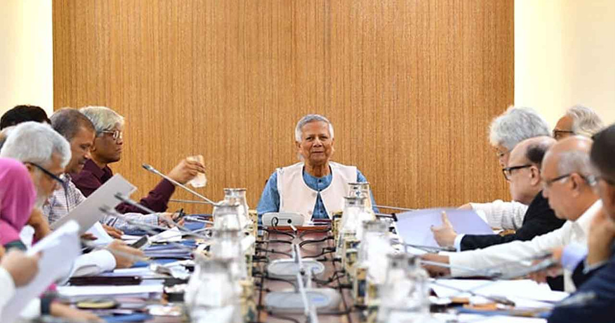 একনেক বৈঠক শেষে রুদ্ধদ্বার বৈঠকে উপদেষ্টারা