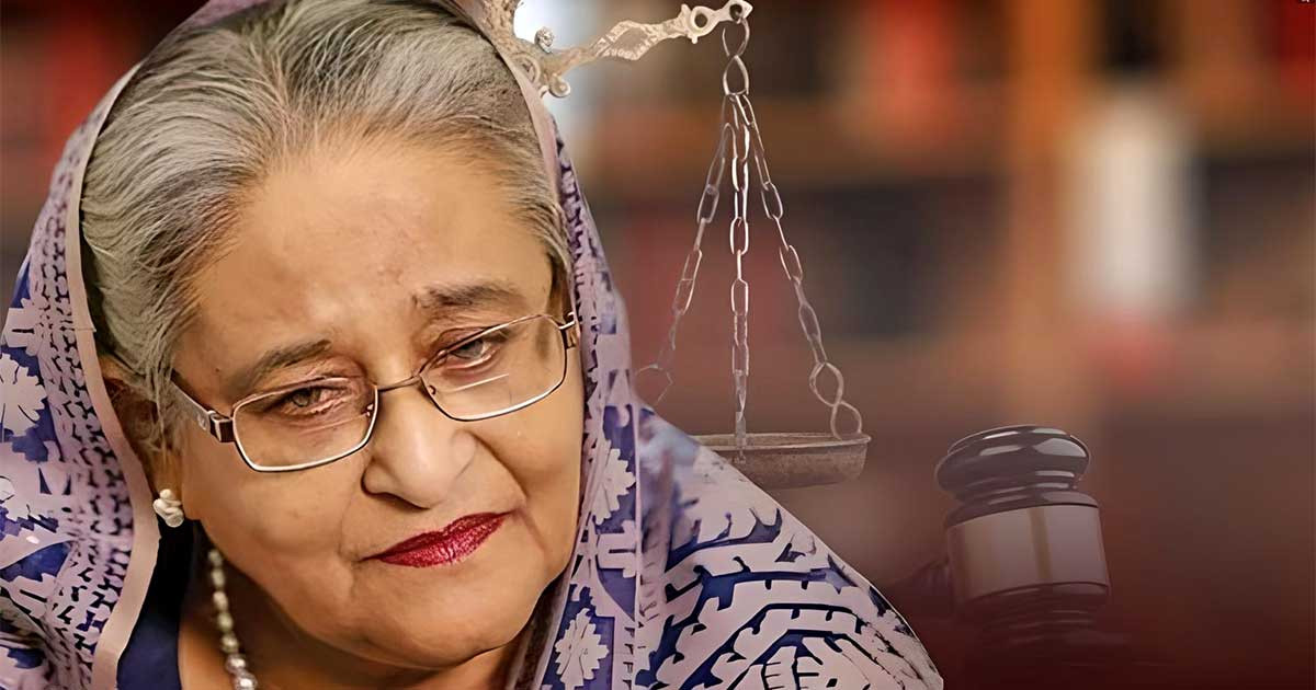 শেখ হাসিনাকে ট্রাইব্যুনালে হাজির হতে পত্রিকায় বিজ্ঞপ্তি দেয়ার নির্দেশ