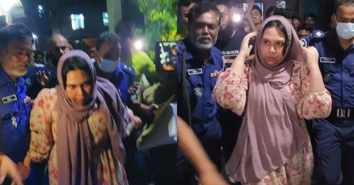 গ্রেপ্তারের সময় ‘জয় বাংলা স্লোগান’, উত্তেজিত জনতার জুতা নিক্ষেপ