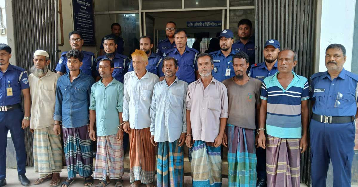 হ্যান্ডকাপসহ আ.লীগ নেতাকে ছিনতাই, গ্রেপ্তার ৯