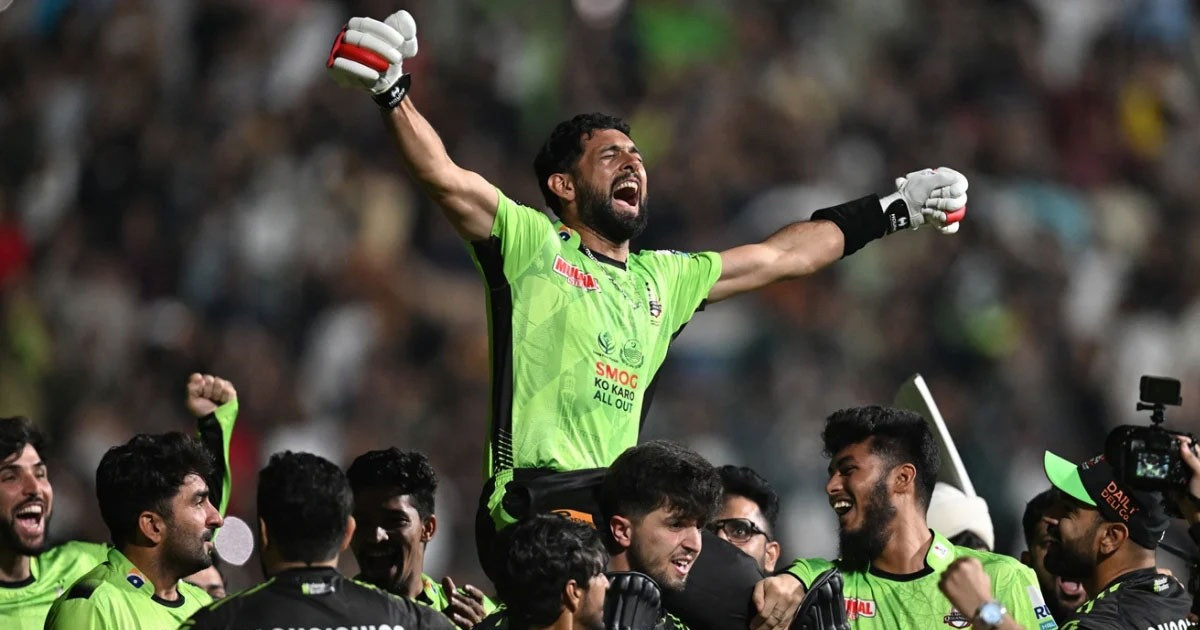 লাহোরকে পিএসএলের রাজত্ব এনে দিলেন রাজা