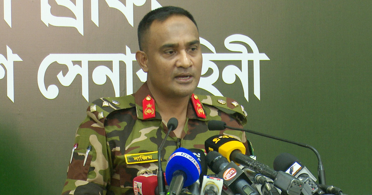 সরকার এবং সেনাবাহিনী একে অপরের সহযোগিতায় কাজ করছে: সেনাসদর