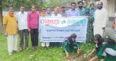 আক্কেলপুরে বসুন্ধরা শুভসংঘের আয়োজনে শিক্ষা প্রতিষ্ঠানে বৃক্ষরোপণ