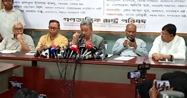 গণতান্ত্রিক অর্ডার ফেরাতে সরকারের দৃশ্যমান পদক্ষেপ দেখছেন না আমীর খসরু