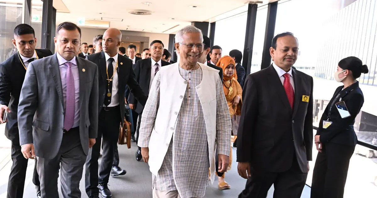 জাপানে পৌঁছেছেন প্রধান উপদেষ্টা