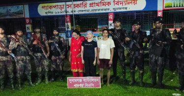সীমান্তে অনুপ্রবেশের অভিযোগে তৃতীয় লিঙ্গের তিনজন আটক