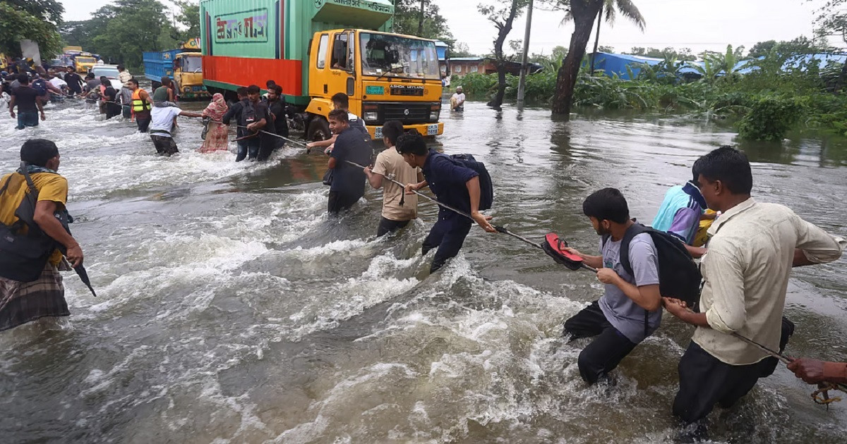 পাঁচ জেলায় বন্যার পূর্বাভাস